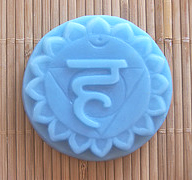 The 5th Chakra Light Blue Soap - Myrrh scented
